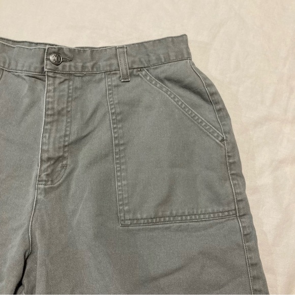 Cherokee High Waist Women's Shorts in Olive Green - Picture 12 of 12